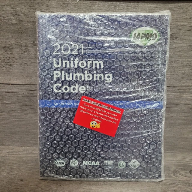 2021 Uniform Plumbing Code with Tabs IAMPO ANSI UPC 1 Paperback 2021 Uniform Plumbing Code with Tabs IAMPO ANSI UPC 1 Paperback