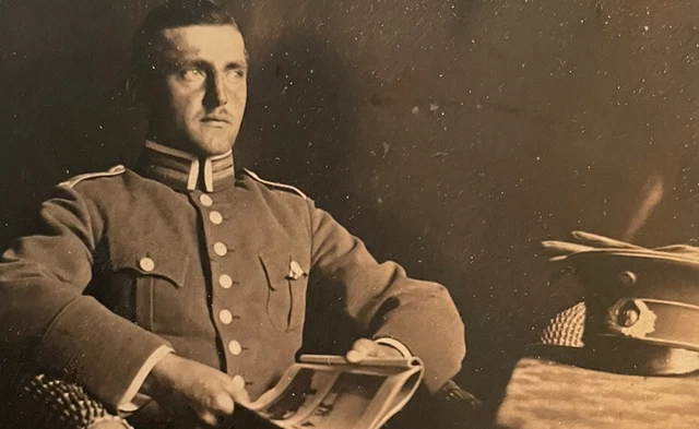 1917 Foto Garde-Offizier Garde-Regiment Berlin Heer 1.Wk Kaiserreich Uniform