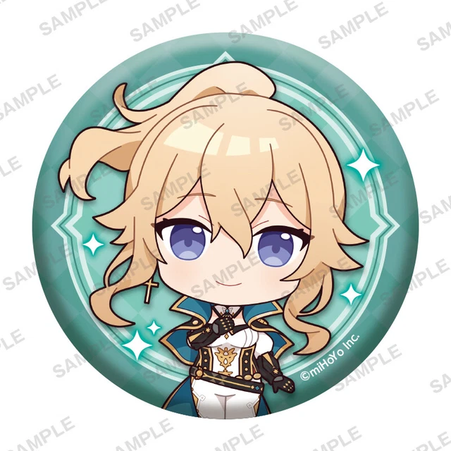 Genshin Impact Capsule Badge Volume 01 Button: Jean