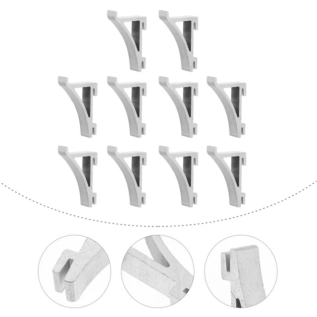 10 pz pulsanti di supporto morsetti in metallo frigorifero
