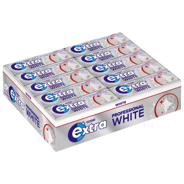 Wrigley's Extra Professional  White  30x10 Dragees