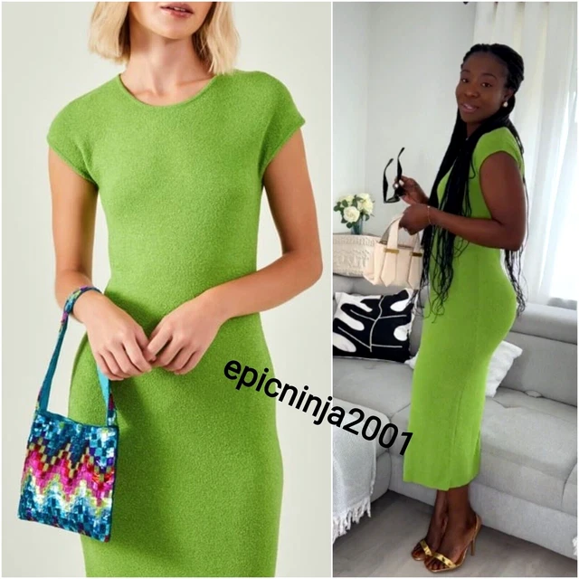 ZARA APPLE GREEN Textured Mini Skirt BNWT Size XL 30.00 - PicClick UK