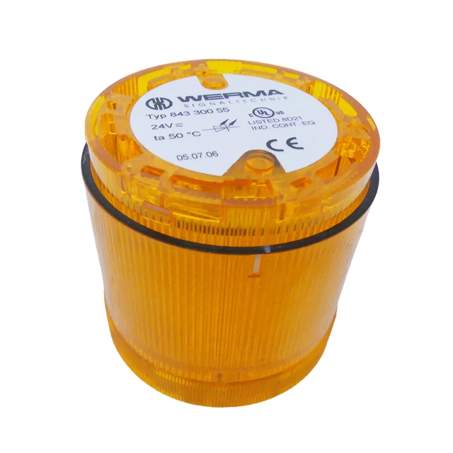 WERMA 84330055 Elemento luce permanente arancione - inutilizzato-
