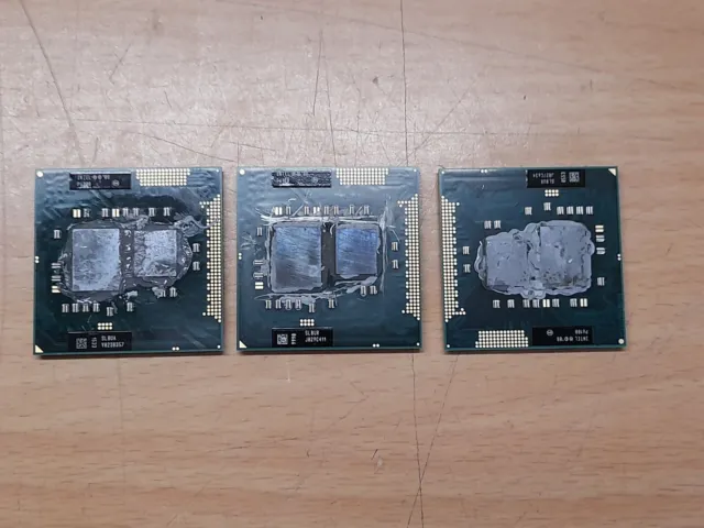 - Lot De 3 Processeurs Intel P6100 - P6200 Socket Pga988