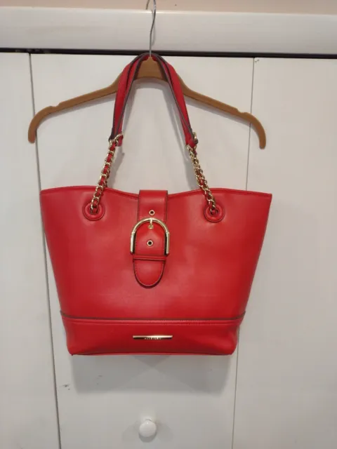 Anne Klein Red Shoulder Tote