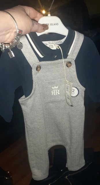 BNWTS Baby Boy River Island Outfit 0/3 Months