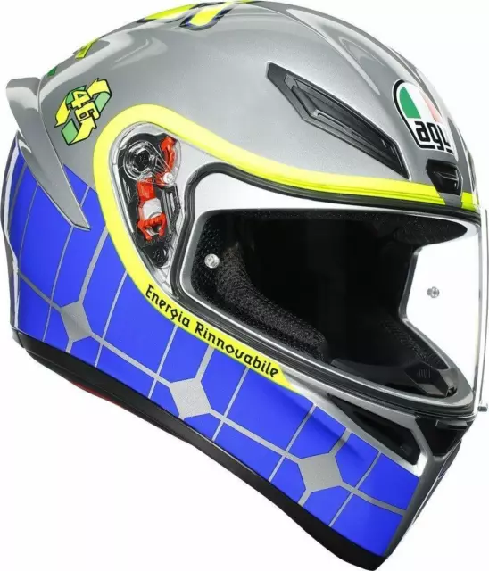 Casque Intégral AGV K1 K-1 Top - Rossi Mugello 2015 Taille M/S