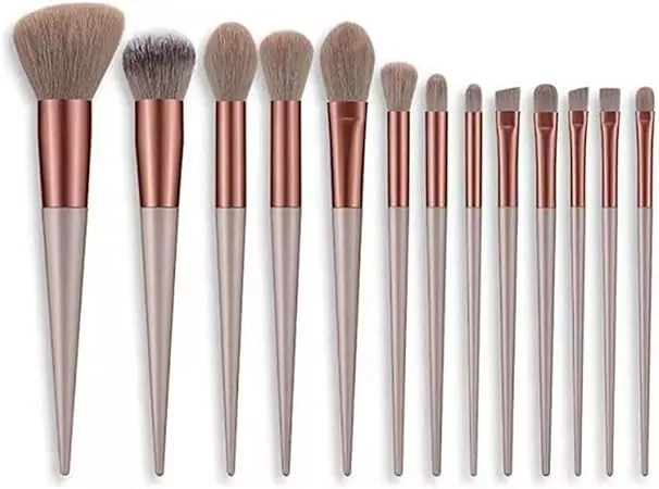 Lot 13pcs Professionnel Cosmétique Pinceaux Brosse à Maquillage Makeup Brush Set