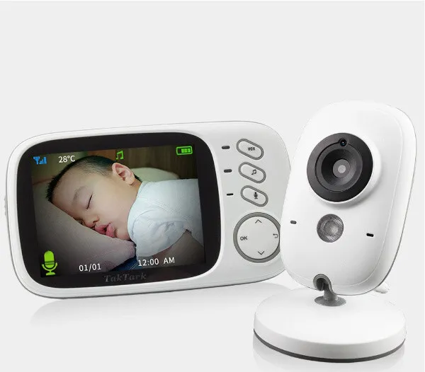 HelloBaby Babyphone Caméra Moniteur Vidéo 3,2 inches LCD Babyphone Vidéo  Bébé Surveillance avec 2 Caméras, 360° PTZ Camera Bebe Surveillance avec  VOX, Vision Nocturne, 2,4 GHz Capteur de Température : : Bébé et  Puériculture