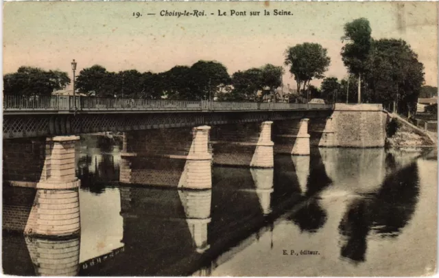 CPA AK Choisy le Roi Le Pont sur la Seine FRANCE (1282520)