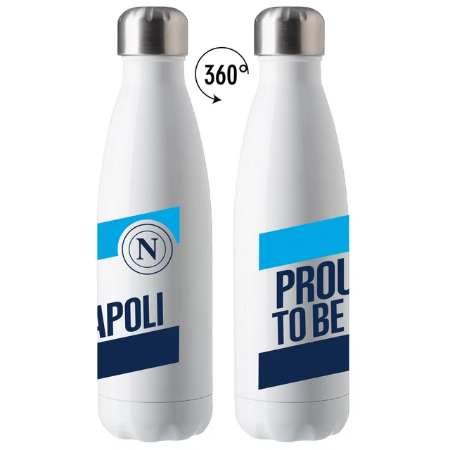 Borraccia Ufficiale SSC Napoli 1000ml - Celeste, In Polietilene Con Dosatore - Foto 6