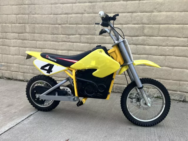 Razor MX650 Dirt Rocket Electric Motocross Bike - Yellow