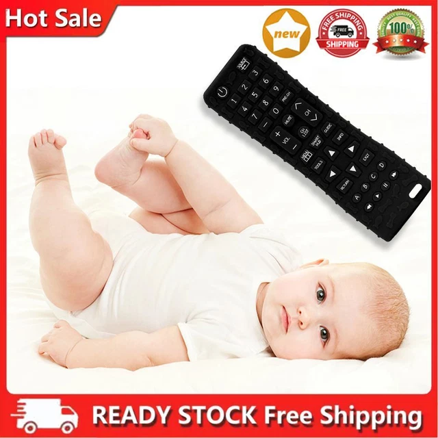 Baby Pacifier BPA Free Silicone Teether Black for Dental Care for Newborn Infant