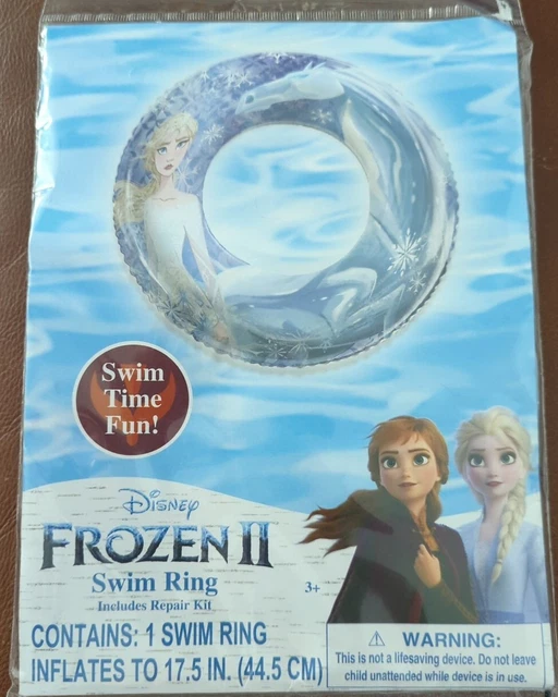 DISNEY FROZEN 2 Anna & Elsa Summer Pool Inflatable Swim Ring & Arm