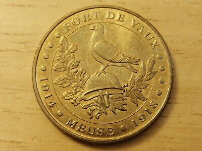 medaille souvenir MDP monnaie de Paris Fort de Vaux 1914-1918    2004B