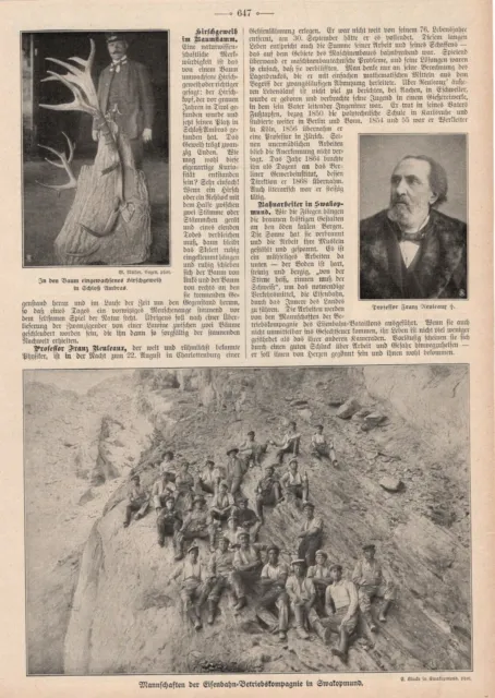 Bahnarneiter in Swakopmund Deutsch-Südwestafrika DSWA Zeitungsartikel von 1905