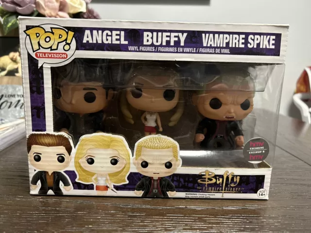 Funko Pop! Television Buffy The Vampire Slayer 3 Pack Hmv Exclusive