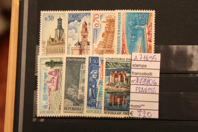 Francobolli Francia Nuovi** N°1499/1506 Stamps France Mnh** (A71695)
