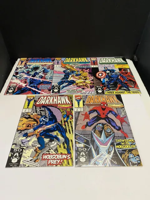 1991 Marvel Darkhawk Issues 2 3 4 5 6 Lot Of 5 Comic Books  VF/NM