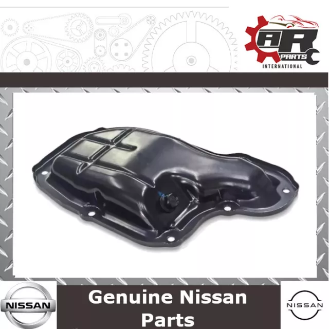 Genuine Nissan Engine Oil Pan Sump - fits Nissan Micra IV (K13), Note (E12) 10-