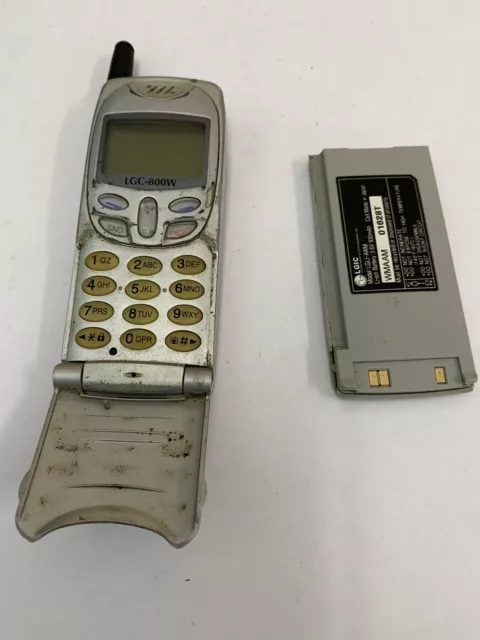 lg lgc-800w flip phone untested