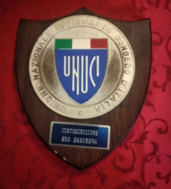 91° Crest Unione Nazionale Ufficiali In Congedo D'italia Sez. Cagliari