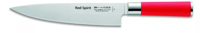 Dick Küchenmesser Red Spirit Messer Klinge 21 cm, Kochmesser Stahl nichtrostend