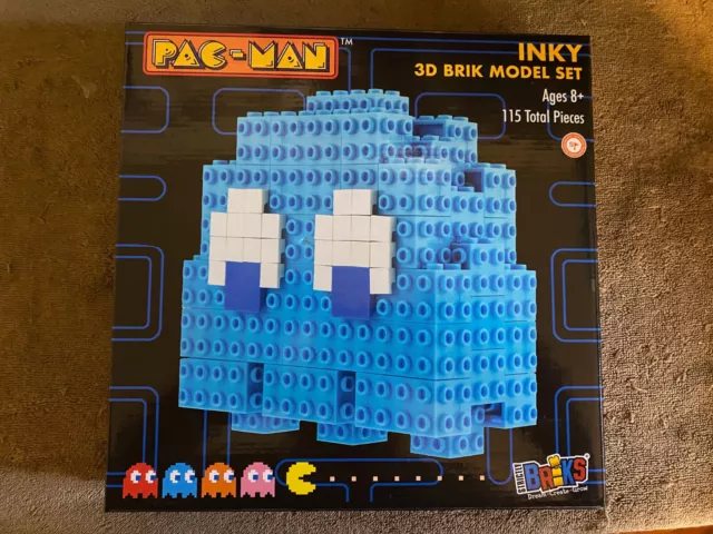 Strictly Briks Pac-Man & BANDAI NAMCO Entertainment Inc Pac-Man 3D Blinky Brik M