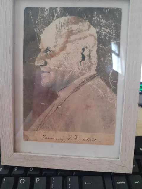 Pope John XXIII  signed Photo