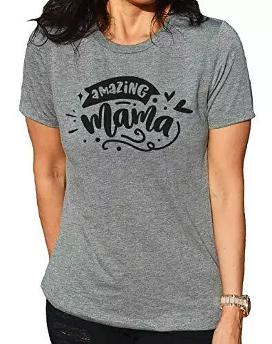 Womens Amazing Mama Shirt | Mothers Day Graphic Funny Tee