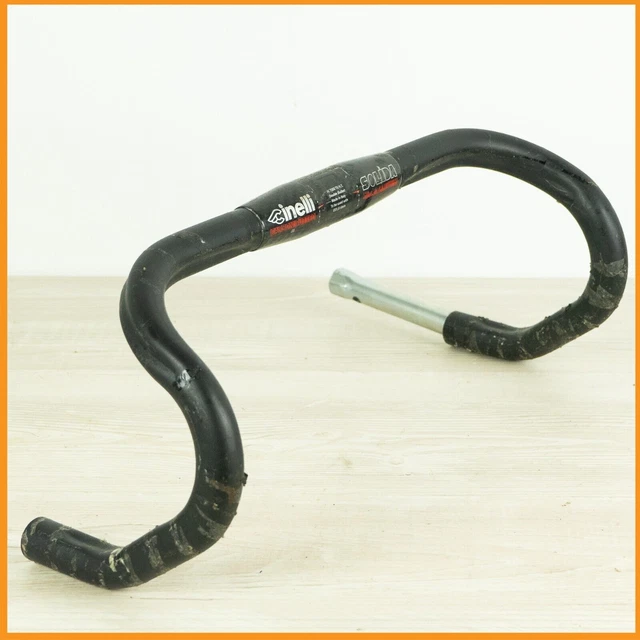 Cinelli Solida Handlebar 40 Aluminum Carbon Fiber 31.8 Vintage Road Bike 42