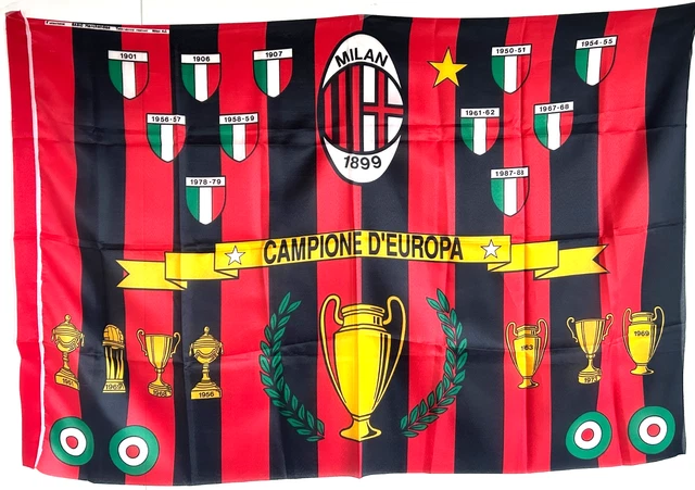 Ac milan campione d'italia scudetto Sticker for Sale by DanielRamirez66