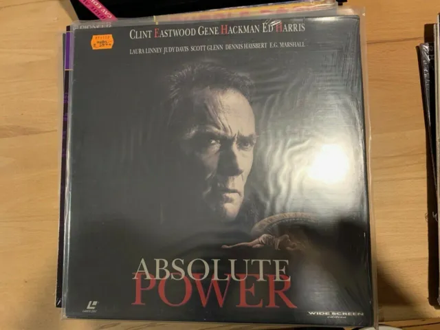 Laserdisc Absolute Power Clint Eastwood
