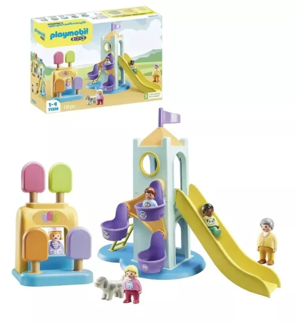 PLAYMOBIL® 71326 1.2.3: Erlebnisturm mit Eisstand