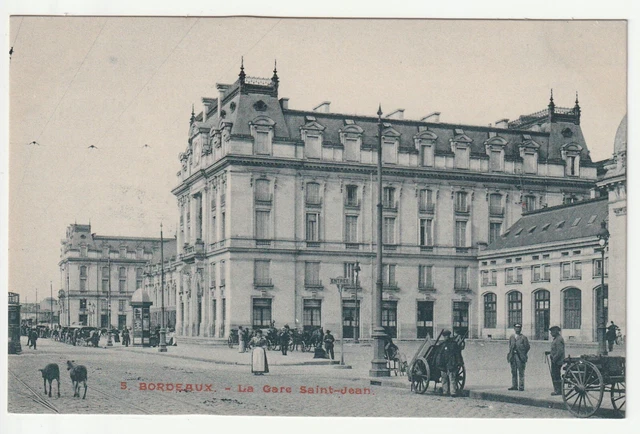 BORDEAUX - Gironde - CPA 33 - Gare St Jean -