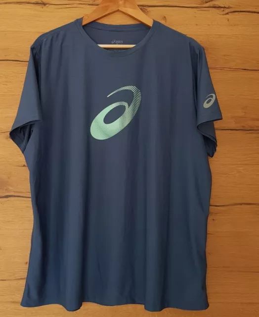 Asics Herren, T-Shirt Blau, MotionDry, Gr. XXL, TOP!!