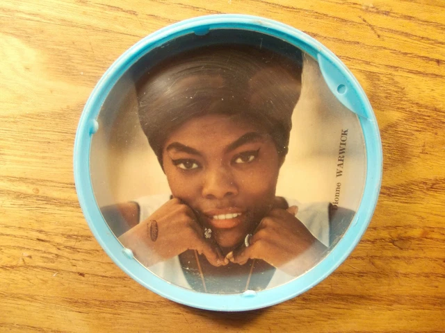 DIONNE WARWICK très rare couvercle Mont Blanc 1960 yéyé Salut Copains sixties