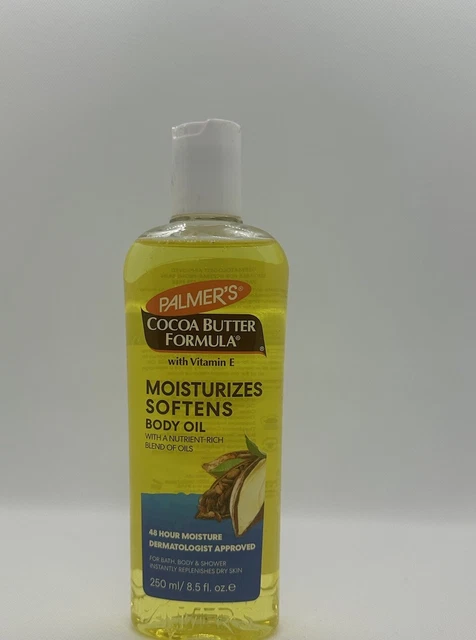 PALMER'S, FORMULE AU beurre de cacao, Huile corporelle hydratante 250ml ...