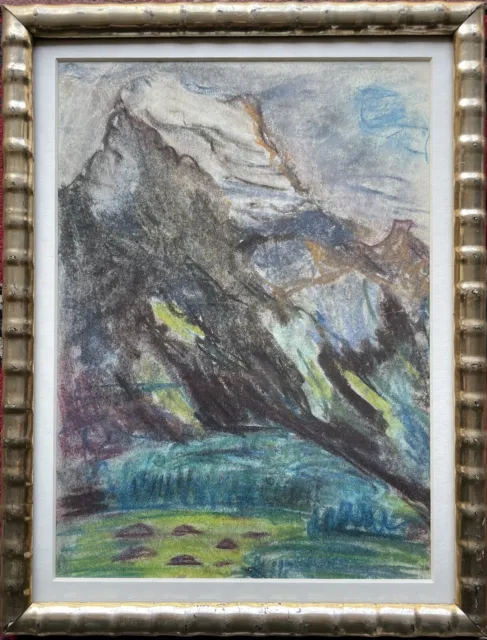 Impressionist Otto Mertzig Col du Pillon Pass im Schweizer Kanton Waadt 1930