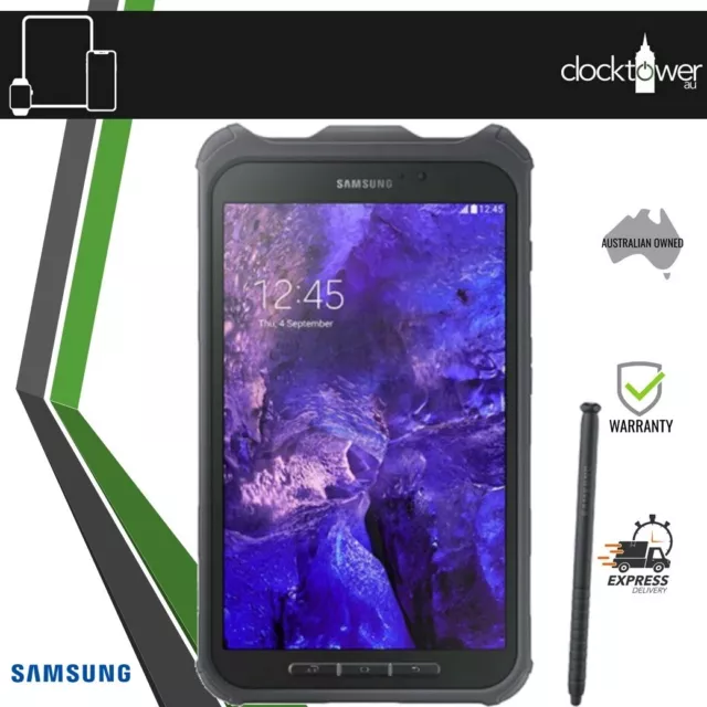 Samsung Galaxy Tab Active 8” SM-T365Y 4G LTE Cellular 16GB Genuine Case & Pen