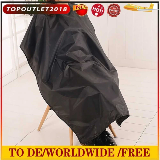 120x78cm Hairdressing Capes Pro Cloth Barber Capes Black Home Barber Accessories