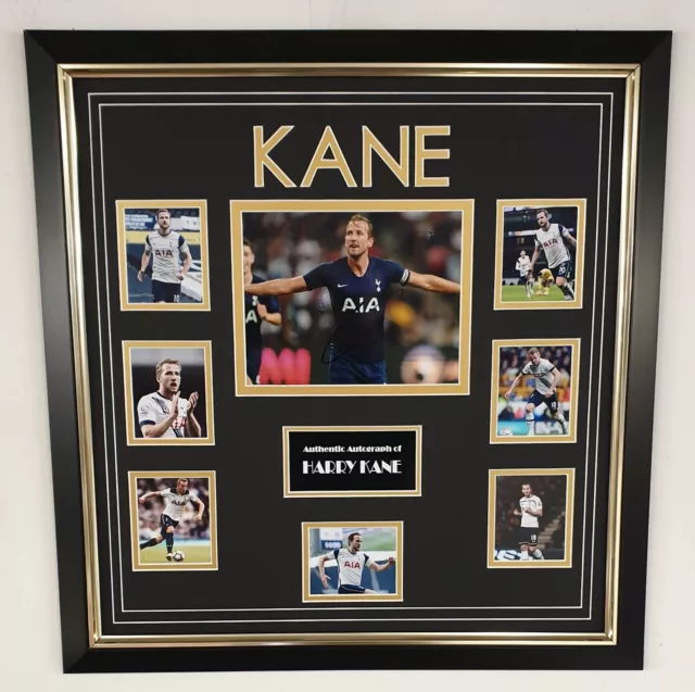 Fotografia firmata HARRY KANE autografo *** RIVENDITORE AFTAL