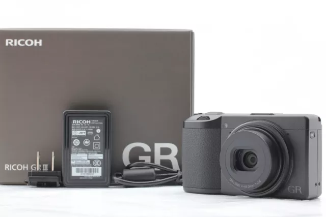 [Unused in Box] RICOH GR III 24.2MP 18.3mm f/2.8 Digital Camera Black From Japan