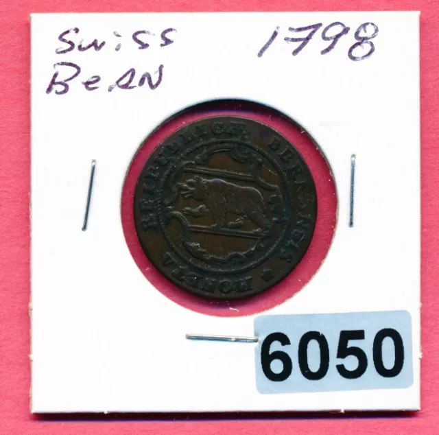 Switzerland - Canton of Bern  1798 - 1 BATZEN  - BEAR - #6050