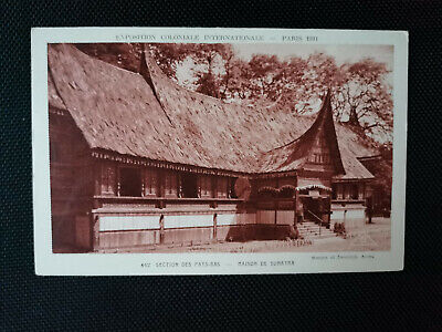 CPA 75 PARIS - Exposition Coloniale Internationale - Maison de Sumatra