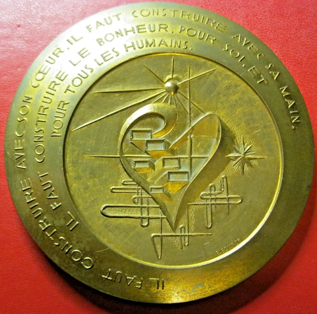 Médaille Presse-papiers – Bronze – Calendrier 1993 – Mayot Europe – XXe