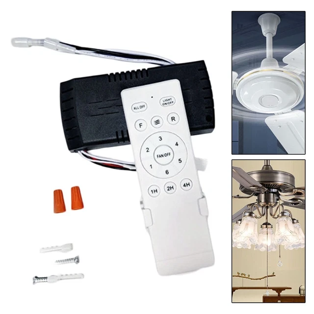 Télécommande Universelle Pour Ventilateur KDK ELMARK – Blanche, Robuste Et Fiable, Remplacez Votre Vieille Télécommande En Un Clin D’Œil !