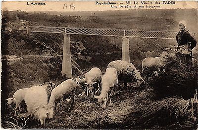 CPA ak the Auvergne the viaduct of bland a bergere and his flock (409811)