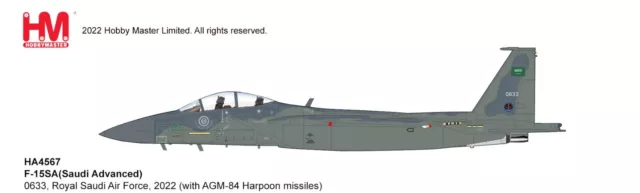 Hobby Master HA4567, F-15SA(Saudi Advanced) 0633, Royal Saudi Air Force, 1:72