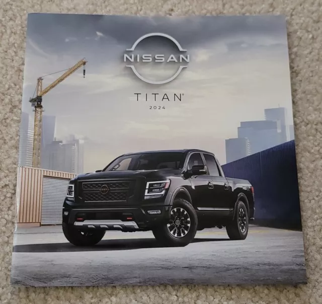 2024 NISSAN TITAN Original Sales Brochure 7.95 PicClick